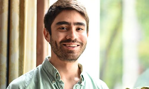 Portrait of Andres Gonzalez in the Duke House