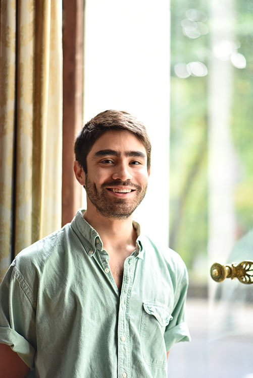 Portrait of Andres Gonzalez in the Duke House
