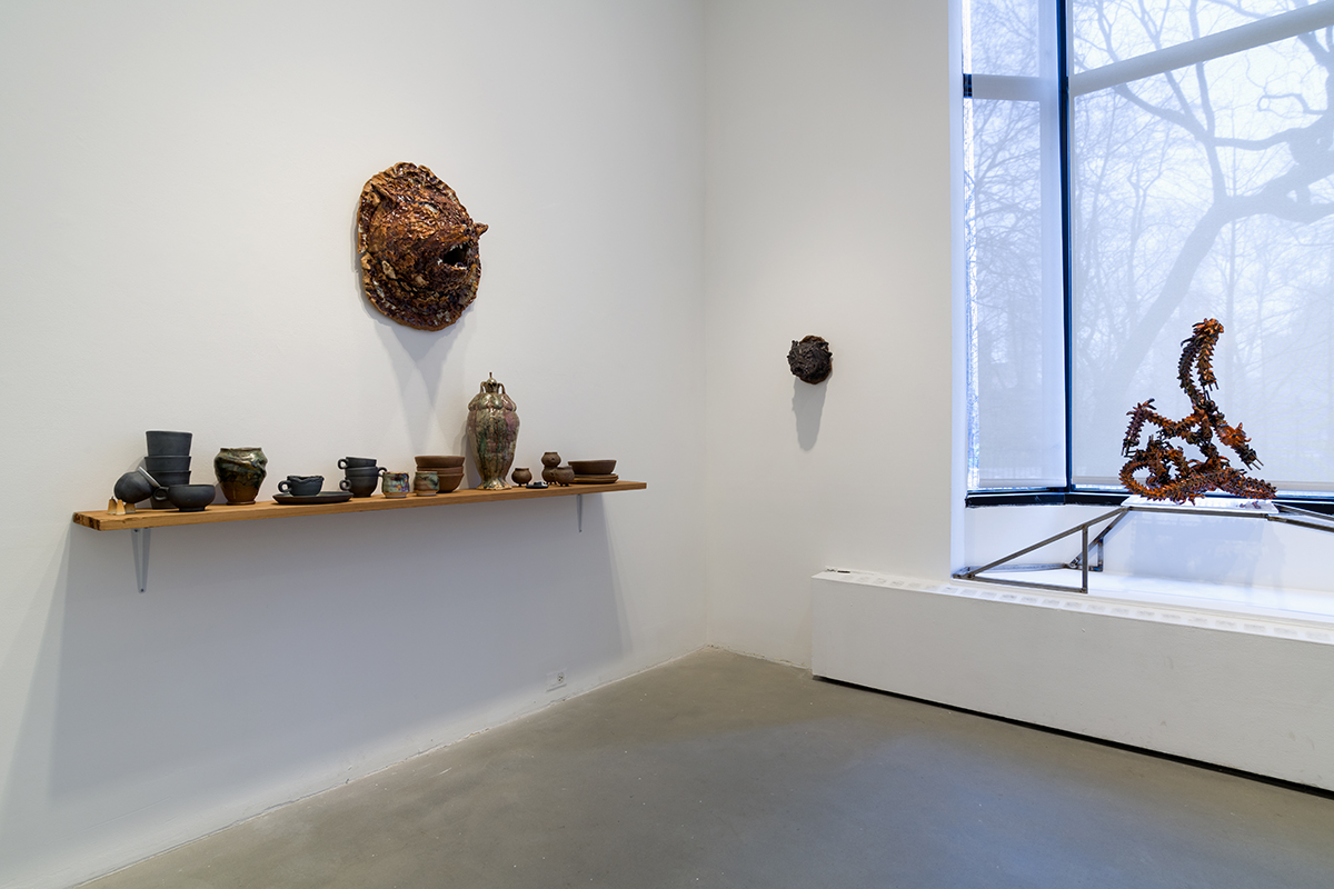 Installation view of "Art of the In-between"